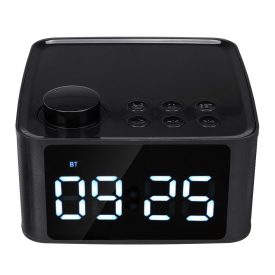 Wireless bluetooth 5.0 Speaker LED Display Alarm Clock FM Radio TF Card Handsfree Speaker Wireless bluetooth 5.0 Speaker LED Display Alarm Clock FM Radio TF Card Handsfree Speaker