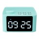 Wireless bluetooth 5.0 Speaker LED Display Alarm Clock FM Radio TF Card Handsfree Speaker