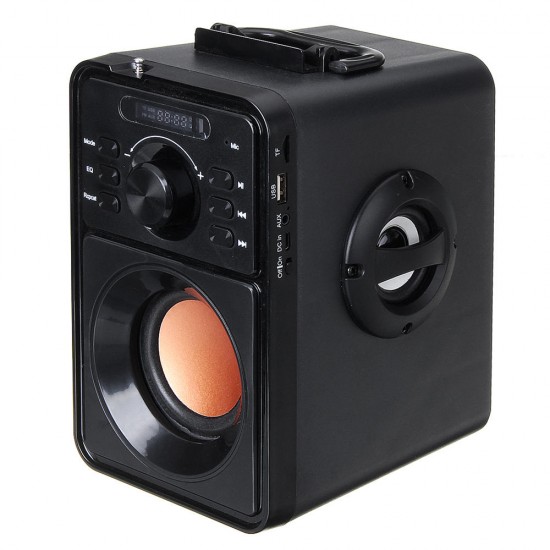 Wireless bluetooth Speaker Heavy Bass Stereo Surround Sound Portable Music Player with FM TF AUX USB Remote Controller