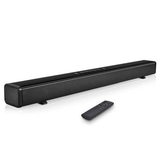 Y6 40W bluetooth Speaker TV Soundbar 4 Drivers HiFi 3D Surround Stereo OPT COAX TF USA AUX Home Theater System Sound Bar