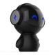 Robot Portable Stereo Noise Cancelling Power Bank TF Card Wireless bluetooth Speaker with Mic