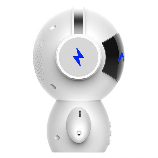 Robot Portable Stereo Noise Cancelling Power Bank TF Card Wireless bluetooth Speaker with Mic Robot Portable Stereo Noise Cancelling Power Bank TF Card Wireless bluetooth Speaker with Mic