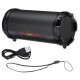 S41B Portable Outdoor bluetooth Stereo Bass Speaker with 1200mAh Battery Support FM Radio Mic