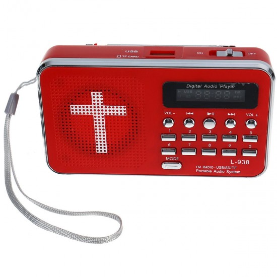 Bible AUX U-disk TF SD Card Audio MP3 Music Player Portable Mini FM Radio Speakers For Elders Gift Bible AUX U-disk TF SD Card Audio MP3 Music Player Portable Mini FM Radio Speakers For Elders Gift