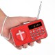 Bible AUX U-disk TF SD Card Audio MP3 Music Player Portable Mini FM Radio Speakers For Elders Gift