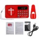Bible AUX U-disk TF SD Card Audio MP3 Music Player Portable Mini FM Radio Speakers For Elders Gift Bible AUX U-disk TF SD Card Audio MP3 Music Player Portable Mini FM Radio Speakers For Elders Gift
