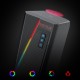 AA-GCR1 Computer Speaker Game Speaker 2.0 Channel Bass Stereo Sound RGB Light USB 3.5mm Wired Dual Speaker for Computer Laptop Phone