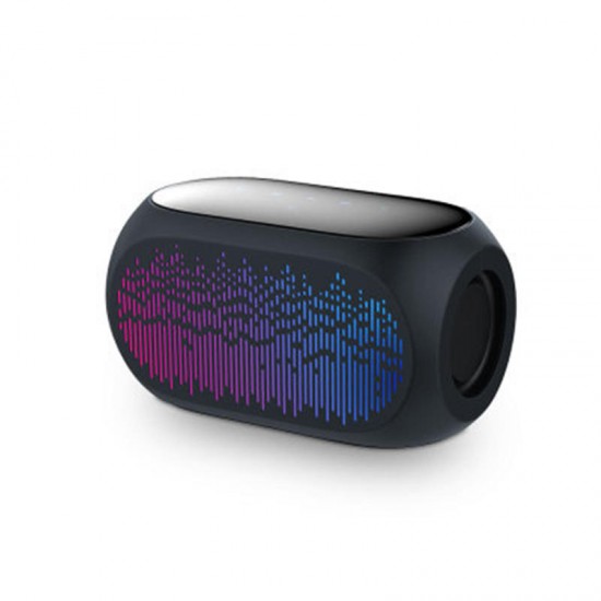 Colorful Wireless bluetooth Hifi Speaker 10W Stereo Bass Handsfree Headset With Mic Support TF Card AUX