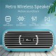 2020 New bluetooth Speaker Retro And Fashion Three Sound Effects 40W Subwoofer Portable Double Horn Card TWS DSP Audio Speaker