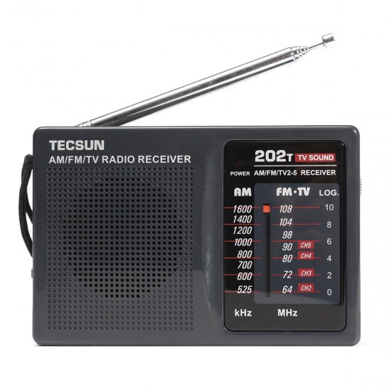 DC 3V-6V Mini Portable Radio R-202t FM/AM 64-108MHz World Band Receiver