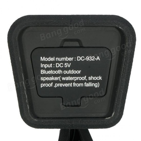 DC-932-A Outdoor bluetooth Waterproof Shockproof Sport Portable Wireless Stereo Speaker
