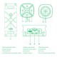 ER-263 1500mAh Portable Waterproof Hands-free TF AUX Wireless bluetooth Speaker ER-263 1500mAh Portable Waterproof Hands-free TF AUX Wireless bluetooth Speaker