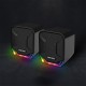 GS202 Mini Magnet-free 3.5mm USB Plug RGB Lightning PUBG LOL FPS Gaming Stereo Music Speaker GS202 Mini Magnet-free 3.5mm USB Plug RGB Lightning PUBG LOL FPS Gaming Stereo Music Speaker