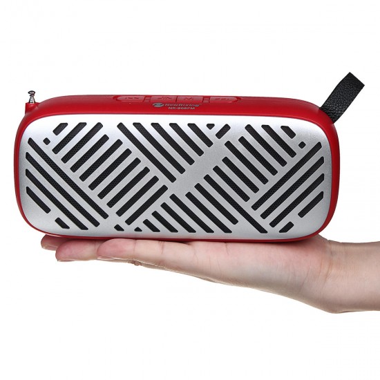 FM Radio Wireless bluetooth5.0 6W Stereo Speakers SD Card U-disk Playback Music Player