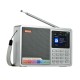 D2 DAB+ 174.92-239.20MHz DAB FM Full Band Digital Radio MP3 Music Player Clock Alarm