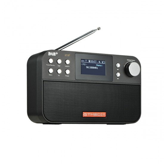 Z3 DAB+ FM RDS Full Band Digital Radio 60 Preset Stations 2.4inch TFT Display Upgrade Version Z3 DAB+ FM RDS Full Band Digital Radio 60 Preset Stations 2.4inch TFT Display Upgrade Version