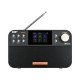 Z3B Portable Digital DAB Radio FM Radio bluetooth Stereo RDS Multi-band Radio Speaker with LCD Display