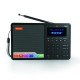 D1 DAB Plus FM bluetooth 4.0 Stero Radio Receiver with Built-in Speaker Support Clock