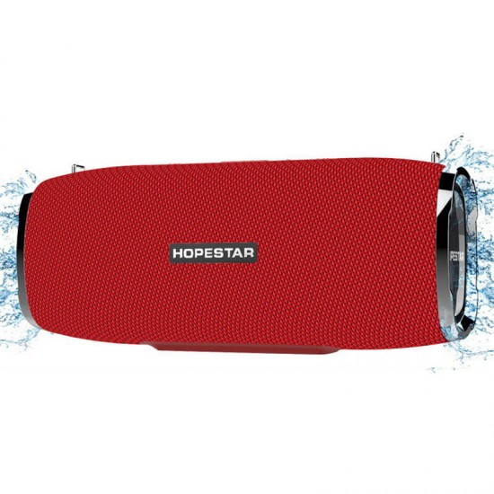 A6 Portable bluetooth Speaker 34W Three Units 6000mAh IPX6 Waterproof Outdoors Loudspeaker