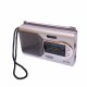 BC-R22 Slim AM/FM Mini Portable World Receiver Stereo Speakers Music Player