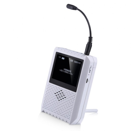 TV001 2.8 inch Mini Radio Digital ISDB-T TV Music Audio Video Player