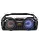 KM-S1 Portable bluetooth 5.0 Speaker 10W Stereo Bass Colorful LED Light Loudspeaker with Mic