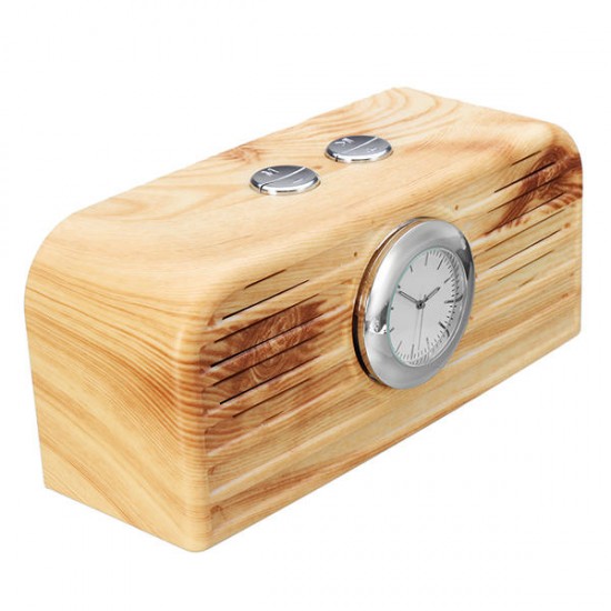 bluetooth 4.1 Wood Grain Speaker Support TF AUX Phone Call