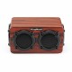 S403 HiFi Wooden Wireless bluetooth Speaker Portable Stereo Outdoors Subwoofer with Mic S403 HiFi Wooden Wireless bluetooth Speaker Portable Stereo Outdoors Subwoofer with Mic