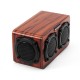 S403 HiFi Wooden Wireless bluetooth Speaker Portable Stereo Outdoors Subwoofer with Mic