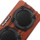 S403 HiFi Wooden Wireless bluetooth Speaker Portable Stereo Outdoors Subwoofer with Mic