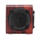 S403 bluetooth Wireless Wooden 2 Speaker 2 Bass Membrane 2x3W Speaker