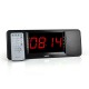 HiFi Dual Unit Wireless bluetooth Speaker LED Display Alarm Clock 1800mAh TF Card Subwoofer