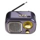 M-205BT Portable Retro Radio bluetooth Speaker MP3 Player FM Raido TF Card U Disk AUX Mini Raido Speaker