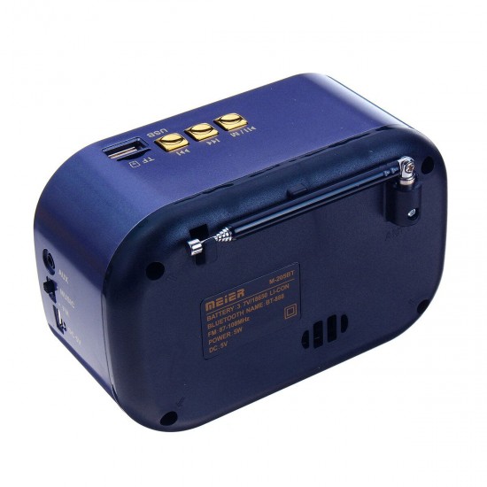 M-205BT Portable Retro Radio bluetooth Speaker MP3 Player FM Raido TF Card U Disk AUX Mini Raido Speaker M-205BT Portable Retro Radio bluetooth Speaker MP3 Player FM Raido TF Card U Disk AUX Mini Raido Speaker