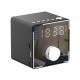 Mini Alarm Clock bluetooth Recording Repeater Speaker Shock Bass HIFI Music Player Support FM TF USB