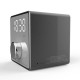 Mini Alarm Clock bluetooth Recording Repeater Speaker Shock Bass HIFI Music Player Support FM TF USB
