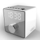 Mini Alarm Clock bluetooth Recording Repeater Speaker Shock Bass HIFI Music Player Support FM TF USB