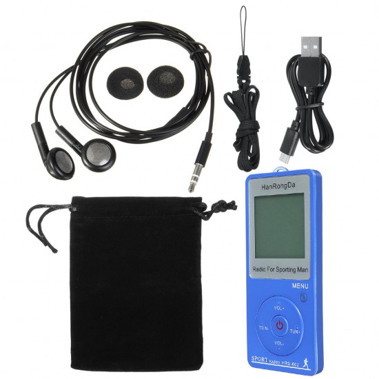 Mini FM AM Two-band Sports Radio Stereo LCD Display Automatic Search Radio Mini FM AM Two-band Sports Radio Stereo LCD Display Automatic Search Radio