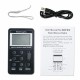 Mini Portable Digital LCD FM AM 2 Band Stereo Radio Pocket Receiver with Earphone Mini Portable Digital LCD FM AM 2 Band Stereo Radio Pocket Receiver with Earphone