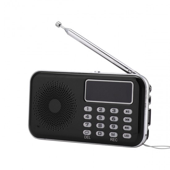 Mini Portable LCD Digital FM Radio Speaker USB SD TF Card MP3 Music Player Elderly Mini Portable LCD Digital FM Radio Speaker USB SD TF Card MP3 Music Player Elderly