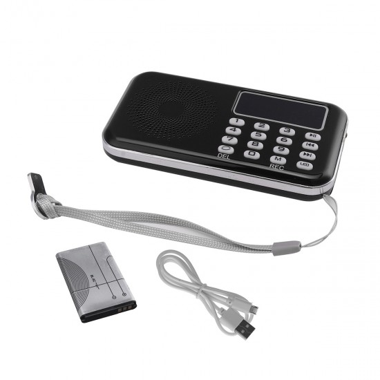 Mini Portable LCD Digital FM Radio Speaker USB SD TF Card MP3 Music Player Elderly Mini Portable LCD Digital FM Radio Speaker USB SD TF Card MP3 Music Player Elderly