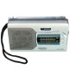 Mini Portable Pocket Stereo AM FM Telescopic Antenna Radio Speaker