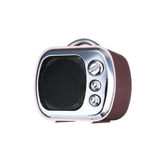 Mini Vintage Wireless bluetooth Speaker TF Card Aux-in Handsfree Stereo Speaker Creative Decoration