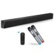 N-S02WX 60W Soundbar Home Theater bluetooth Speaker 3D Stereo Bass DSP Sound KTV Audio Sound Bar Fiber Coaxial Wall Speaker