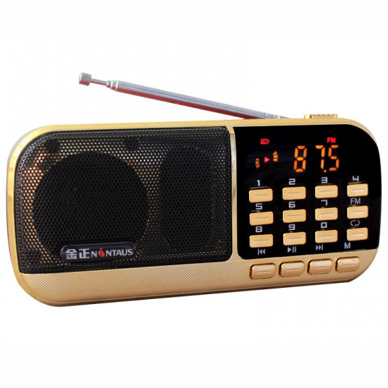 B871 MP3 Mini Card Stereo Speaker Portable FM Radio