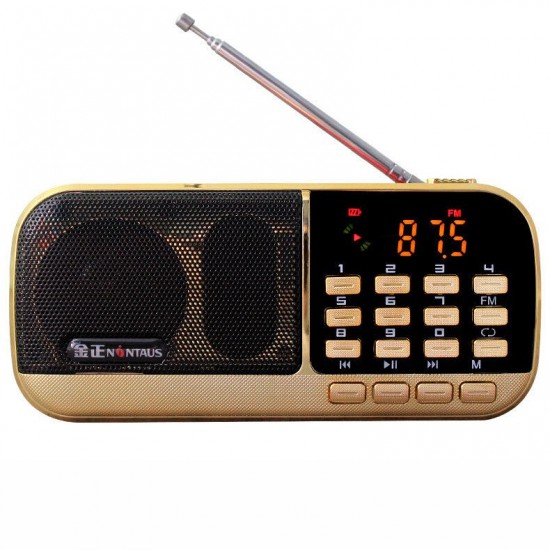 B871 MP3 Mini Card Stereo Speaker Portable FM Radio