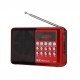 KK69 Mini Portable FM Radio TF Card Speaker MP3