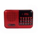 S61 Portable FM Radio TF Card Speaker Player