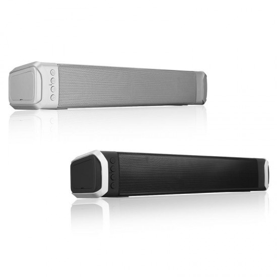 Wireless bluetooth Speaker Dual Units 3D Stereo Bass TF Card U Disk AUX Home Theater Soundbar