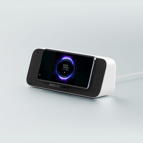 30W Xiaomi bluetooth 5.0 Speaker Fast Wireless Charging NFC Dual Bass Speaker for iPhone 11 Xiaomi 9/10 Pro Sam S10 30W Xiaomi bluetooth 5.0 Speaker Fast Wireless Charging NFC Dual Bass Speaker for iPhone 11 Xiaomi 9/10 Pro Sam S10